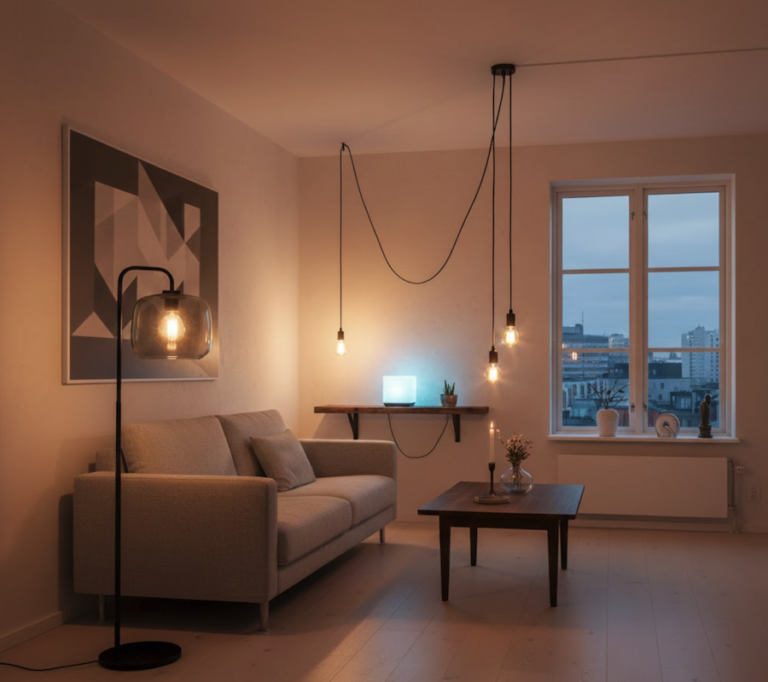 Rätt belysning för stämning och funktion